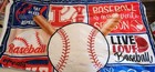 Baseball Throw Blanket Sports Fan Gift Soft Fleece 50 X 54 Inch New