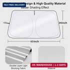 Windshield Sun Shade - Car Sun Shade Windshield  Reflector Sunshade Offers Ultim
