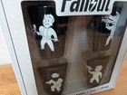 Fallout Vault Boy Shot Glass Set Of 4  2 Oz  - Official Bethesda Mini Glasses