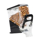 Gravity Bin Food Dispenser Cereal Dispenser Candy Coffee Grain Spice Beans