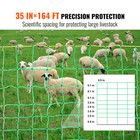 Electric Netting Fence Kit Sheep Fencing 35 h X 164 l With Posts Spikes