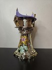 Bath   Body Works Disney Princess Rapunzel Tower 3 Wick Candle Pedestal Holder