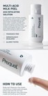 Prequel Multi-acid Milk Peel Aha Solution Glycolic Acid 7 6 Fl Oz Face neck
