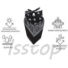 Bandana 100  Cotton Double Sided Print Paisley Cowboy Scarf Party Favor Headband