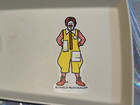 Vintage Mcdonald s Serving Trays 1970 s Lot Of 7 Ronald Hamburglar Big Mac Mayor