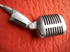Vintage Shure 55s Microphone With Cord