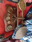 Antique Triple Beam Scales With Weights