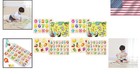 Toddler Peg Puzzle Pack - Numbers  Letters  Animals  Fruits