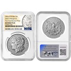 2025-s Reverse Proof  1 Morgan And Peace Silver Dollar 2pc Set Ngc Pf69 Morgan