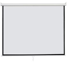 120  1 1 Pull Down Projector Screen Wall Ceiling Mount Matte White Hd Home Movie
