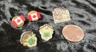 Lot Of 5 Canadian Collector Lapel   Hat Pins Vintage