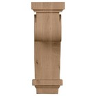 Cor03x05x09scrw Scroll Wood Corbels 3 1 4 w X 5 d X 9 h Rubberwood