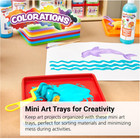 Colorations Mini Art Trays - Set Of 12 - Free Shipping