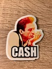 Johnny Cash Fan Art Premium Vinyl Sticker 3 Inches America Country Rock And Roll