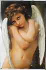 Cupidon By William-adolphe Bouguereau Rare Vintage Poster 24 25 x36 50 nos b828 