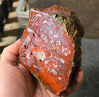 1 94 Lbs High Grade Brenda Plume Agate Jasper  Lapidary Faced Rough Rock