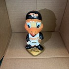 Vintage 1960s Baltimore Orioles Mascot Head Baseball Bobblehead Nodder Gold Base
