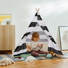 Teepee Tent For Kids Toddler Play Tent Indoor  Washable Foldable Teepee Tent