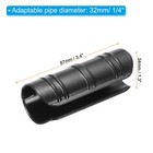 50pcs 1 1 4  32mm Greenhouse Snap Plastic Greenhouse Clamp Clip Tube Black