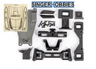 Traxxas 3734r Body Conversion Kit Clipless Rustler 2wd