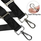 Buyless Fashion Trucker 2 Pack Suspender Men 48  Adjustable Strap Utility Braces