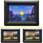 Vevor 24ft Inflatable Movie Projector Screen Projection Outside Theater W blower