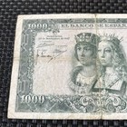 Spain- 1000 Pesetas- 1957