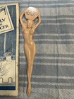 Vintage 1950s Dolly The Dancer Nude Plastic Letter Opener Advertising Promo 