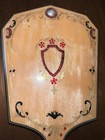Vintage 3 Piece Vanity Hand Mirror Brush Comb Set 1920s 30s Celluloid Excellent 
