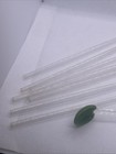 Lot Of 8 Vintage Glass Swizzle Sticks Cocktail Drink Stirrers