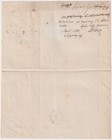 Austria Levant Post In Constantinople Rare Postage Receipt Freight Receipt 1880