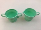 Little Tikes Victorian Tea Set Replacement Creamer   Sugar Bowl Mint Green