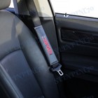 Carbon Look Embroidery Of Seat Belt Cover Shoulder Pads For  gmc  Sierra Yukon