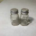 Vintage Ball Mason Jar Salt And Pepper Shakers Glass