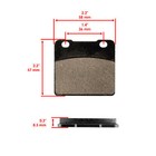 Brake Pads For Suzuki Vs1400 Vs1400glp Intruder 1987-2004 Front Rear Pads