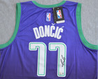 Luka Doncic Autographed Signed Jersey Beckett Loa Dallas Mavericks Mavs Lakers