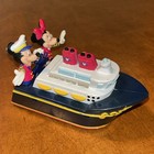 Vintage Disney Cruise Ship Plastic Toy Mickey Minnie B1