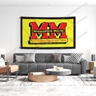 Minneapolis-moline Mm Banner Tractor Flag 3x5 Ft Logo Quality Farm Free Shipping