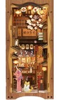 Cutebee Diy Book Nook Kit  Diy Dollhouse Booknook Bookshelf Insert Decor Alley