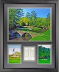 Augusta National Golf Course- The Masters Collectible   Framed Photo Collage    