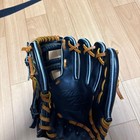 Mizuno Pro Haga Japan Baseball Glove Infielder 11in Rht Black Hardball Used
