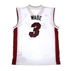 Dwyane Wade Adidas Nba Miami Heat Official White Home Men s Jersey