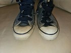 Vintage Made In Usa Converse All Stars Chuck Taylors Size 5 Slate Blue