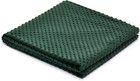 Weighted Blanket Cover  dark Green Minky Dot  48  x72   Duvet Cover 