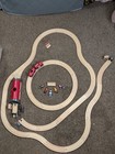 Brio World Deluxe Railway Wooden Train Set Railroad Lot Cars Figures Track