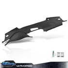 For 04-08 Acura Tl Sedan Soft Tpe Dash Cover Cap Molded Dashboard Overlay Black