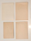 Lot X 4 Cards Eva Peron Evita Argentina Peronism Very Nice