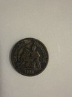 France Bon Pour 50 Centimes 1924 Bronze Chamber Of Commerce Trade Token