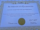 Real Spinosaurus Dinosaur Tooth 2  Fossil Cretaceous Kem Kem Morocco With Card
