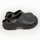 Crocs Offroad Sport Clogs Men 7 Women 9 Adjustable Strap Espresso Walnut Brown